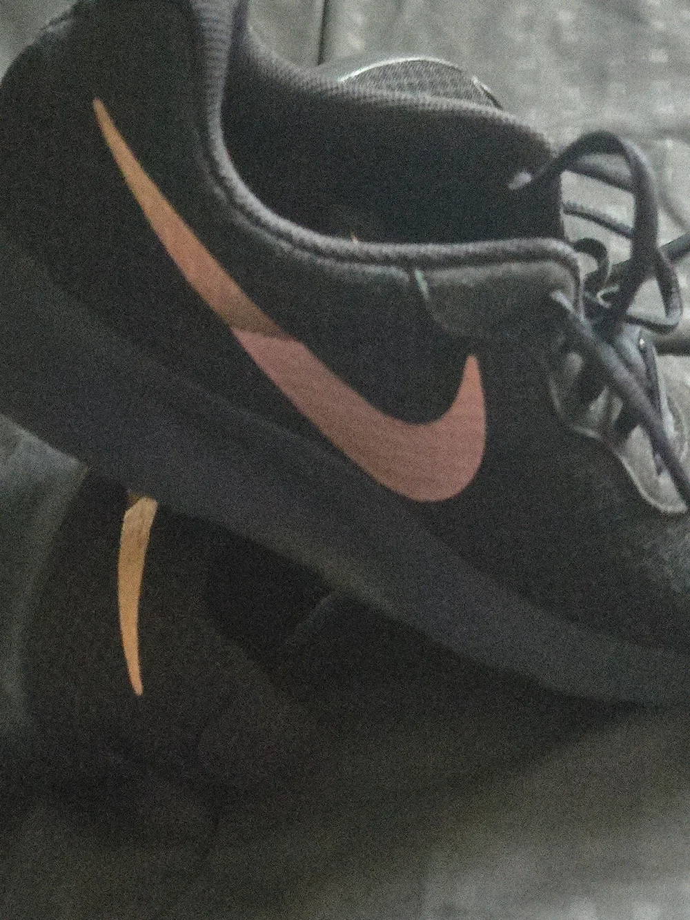 Nike Black Athletic Running Shoes